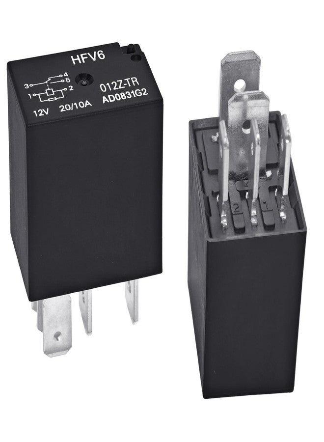 Casalytics HFV6-012Z-TR Power Relay 12VDC 20A 5-Pin (Pack of 2) - Replace for ACM13221, G8HN-1A2T, NVFMCZ25 - Image 2